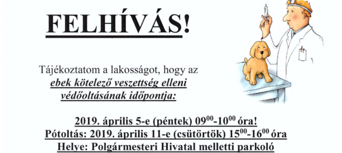 Felhívás eboltás Felhívás eboltás